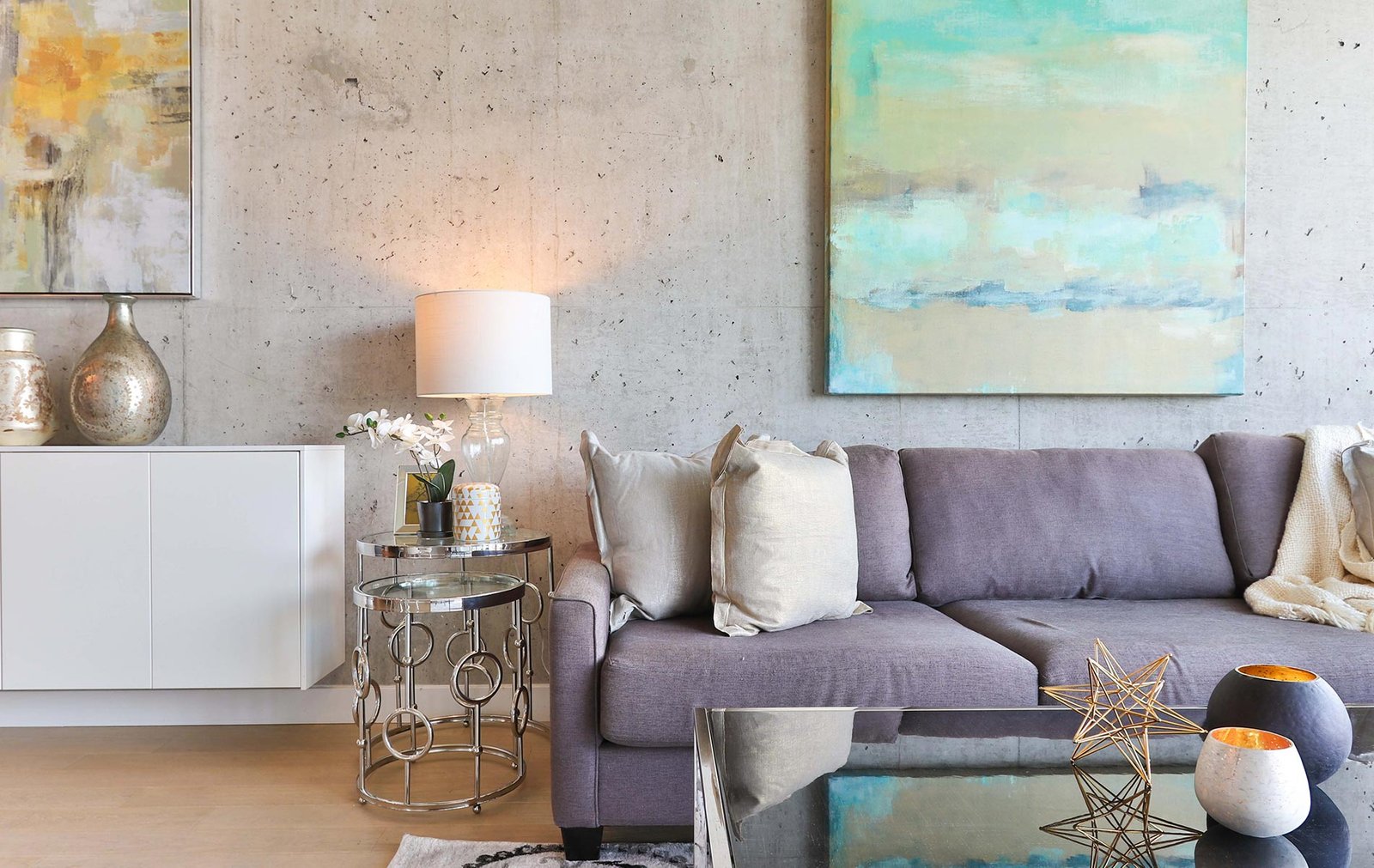 sala de una casa en alquiler en la Isla de Margarita